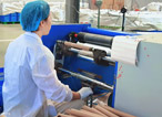 Semi-automatic Rewinding Produce Aluminum Foil Roll