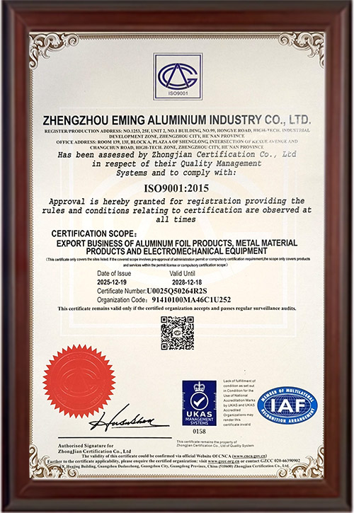 Certifications
