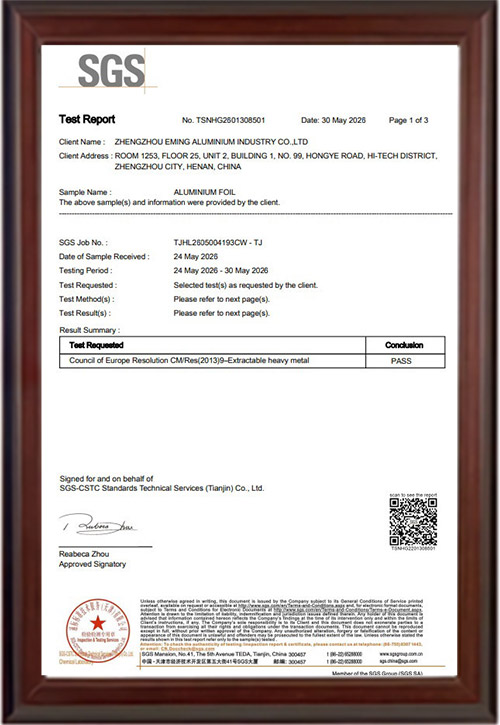Certifications