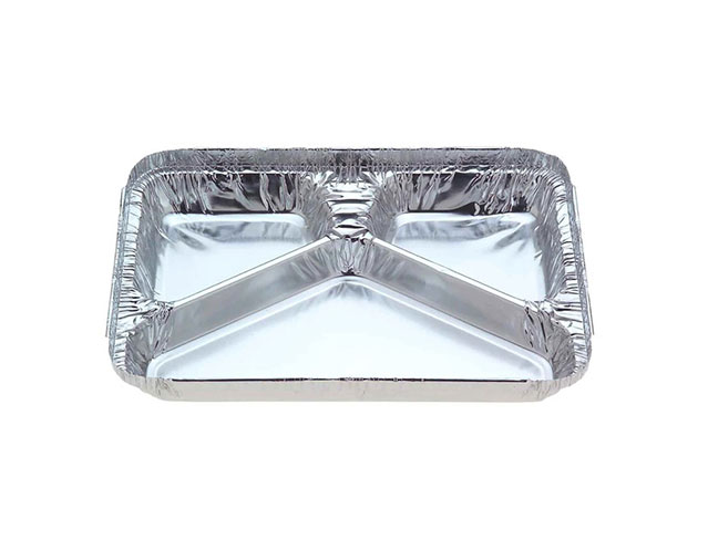 3 Compartment Foil Containers