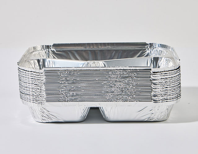 3 Compartment Foil Containers