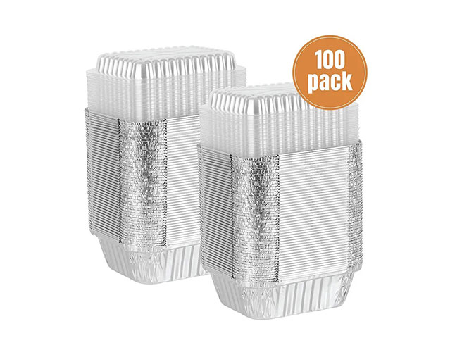 Aluminium Foil Container with Lid
