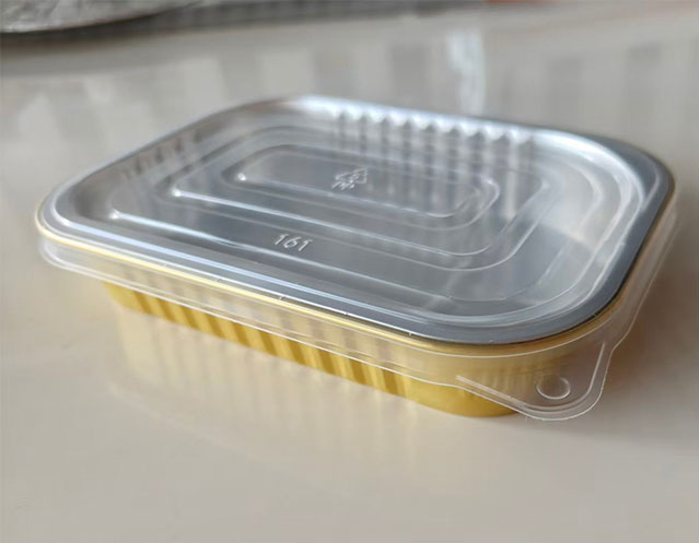 Rectangle Gold Foil Pans