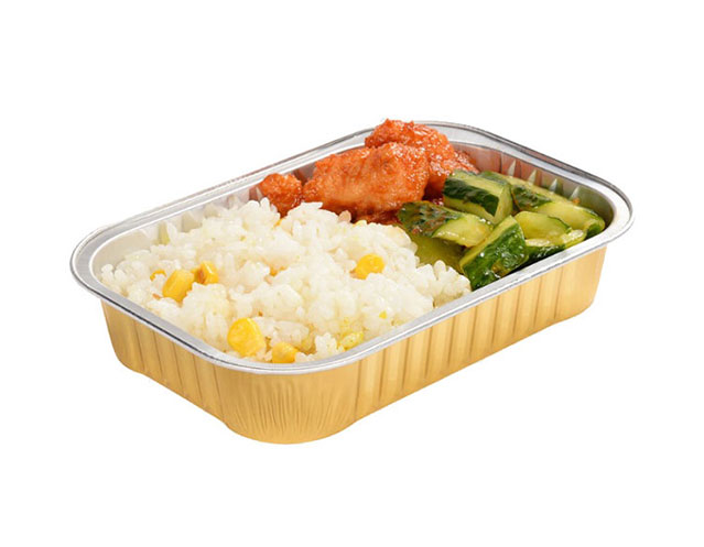 Rectangle Gold Foil Pans