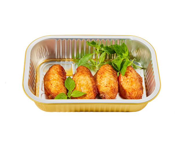 Rectangle Gold Foil Pans