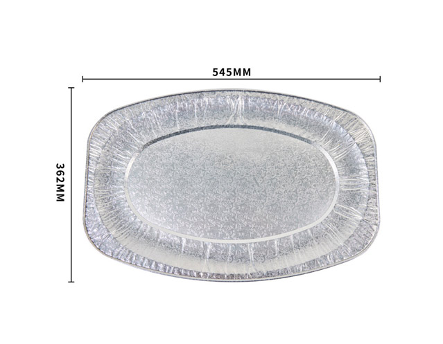 Oval Aluminum Foil Platter