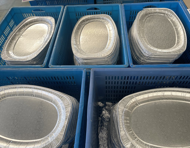 Oval Aluminum Foil Platter