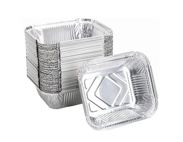 Silver Foil Container
