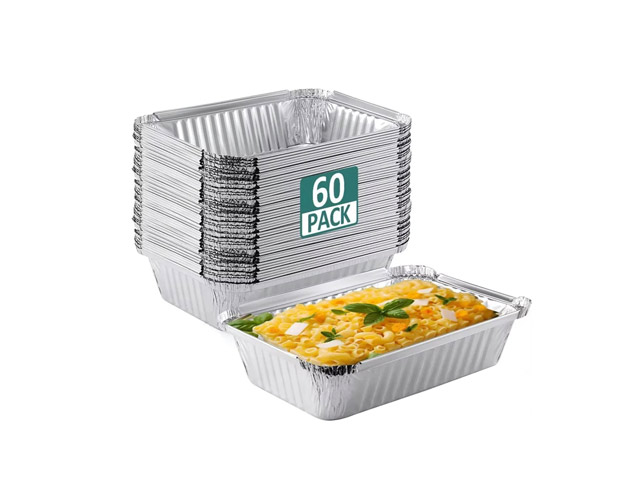 Silver Foil Container