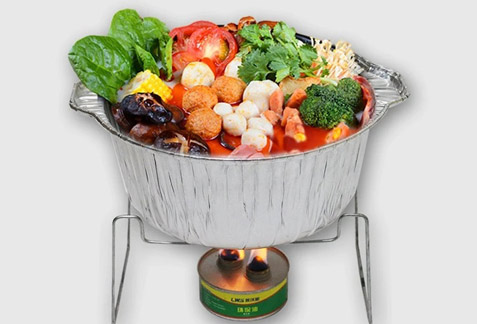 disposable aluminum pot