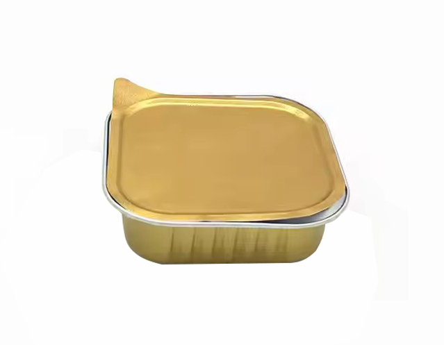 Square Gold Foil Pans