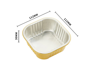 square foil pans