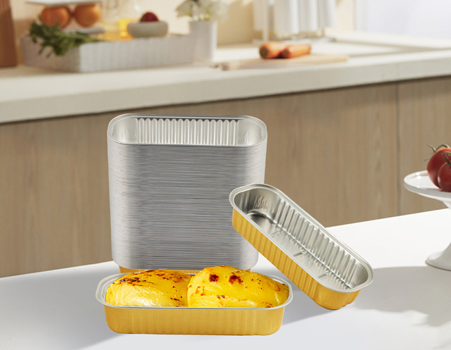 Gold Foil Loaf Pans