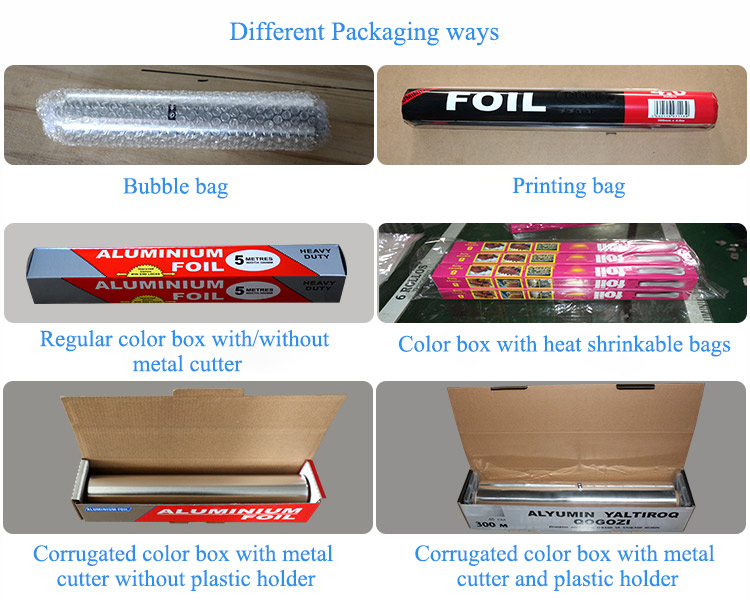 aluminum foil custom packaging