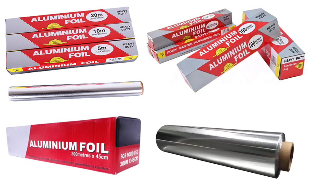 aluminum foil size custom