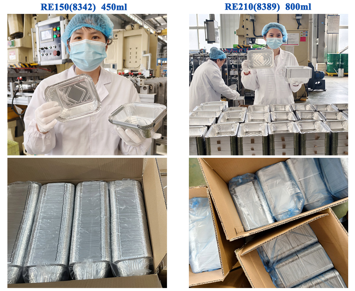 8342 and 8389 foil containers wholesale